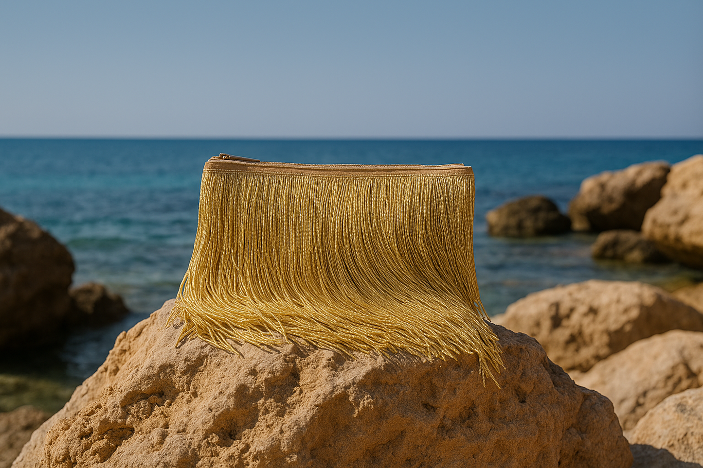 NIMA GOLD CLUTCH