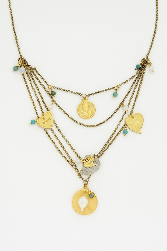 Corazón de Fe Necklace