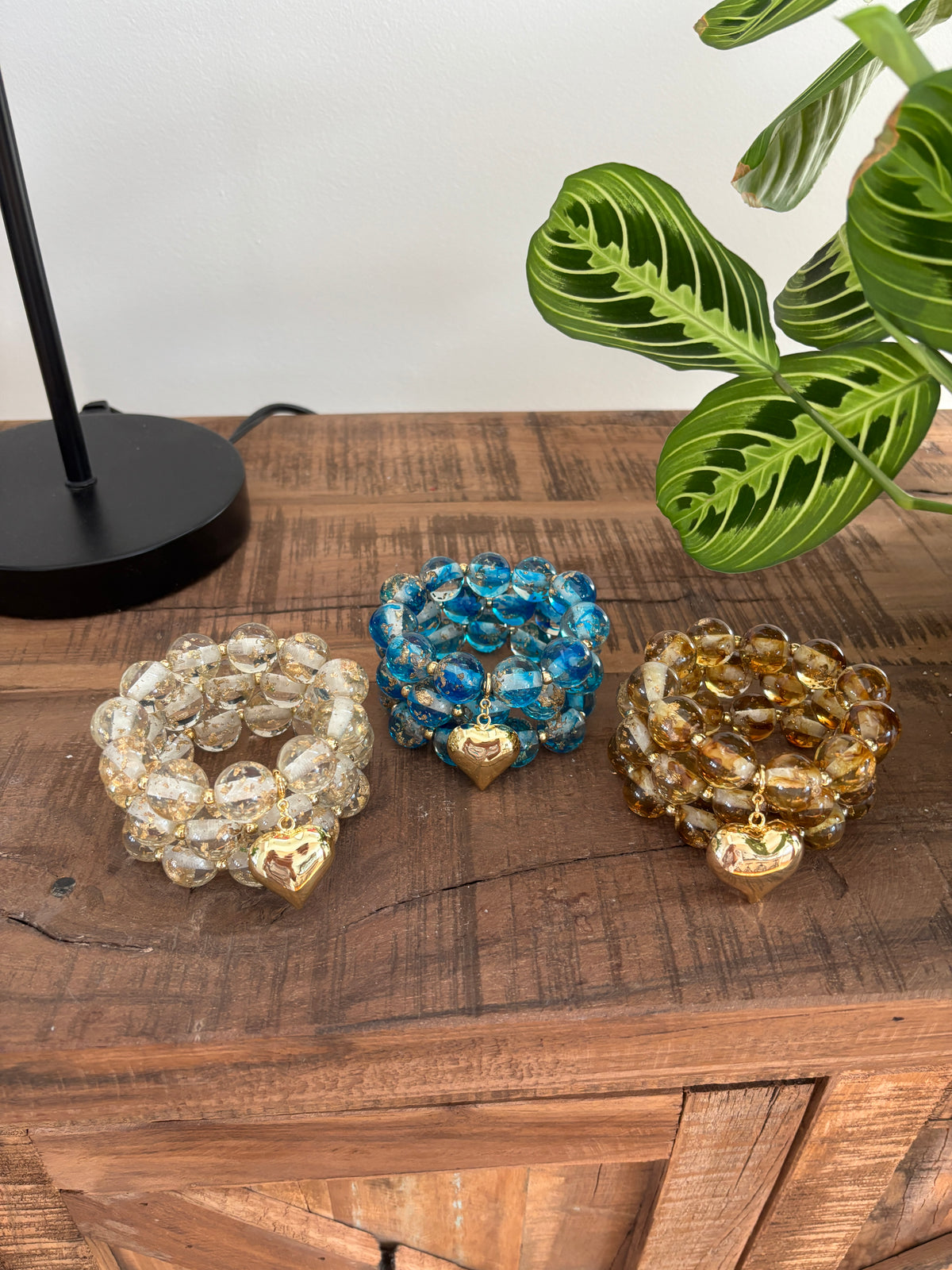 Bubble Gum Trio Bracelet Set