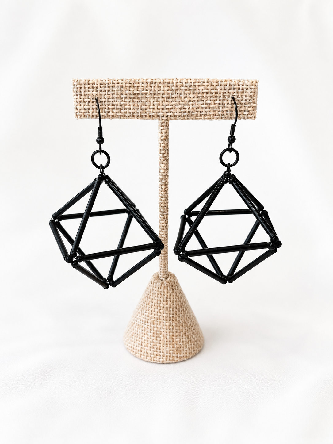MIDNIGHT GEOMETRIC EARRINGS