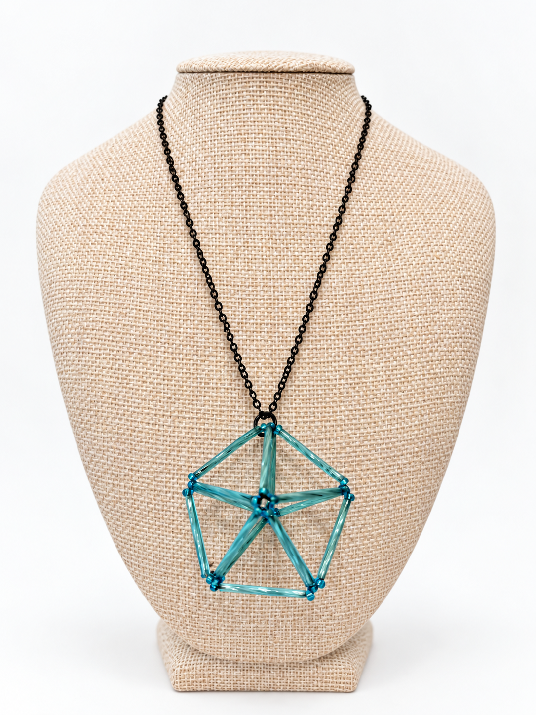 Aqua Vertex Necklace
