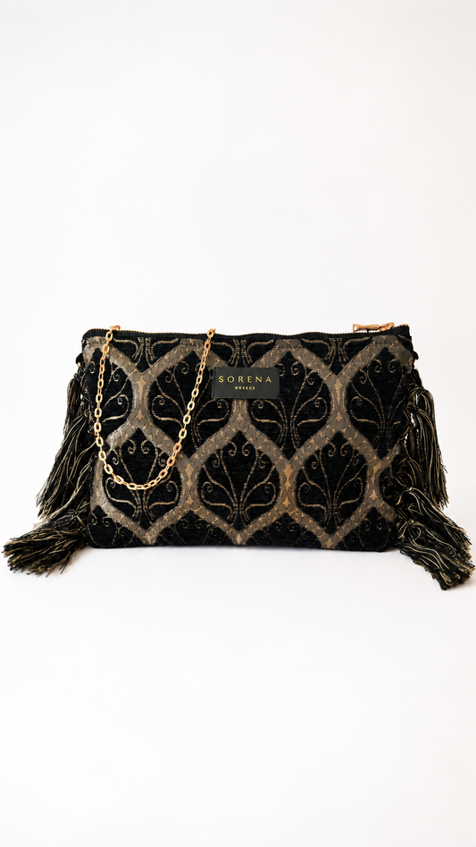 DALIDA TASSEL CLUTCH