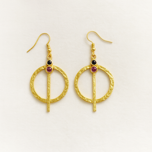 Golden Balance Earrings