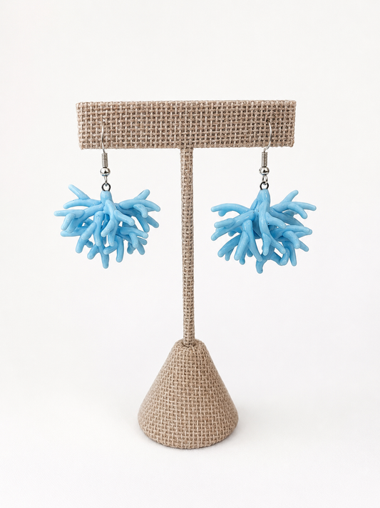 THE CORAL EARRINGS