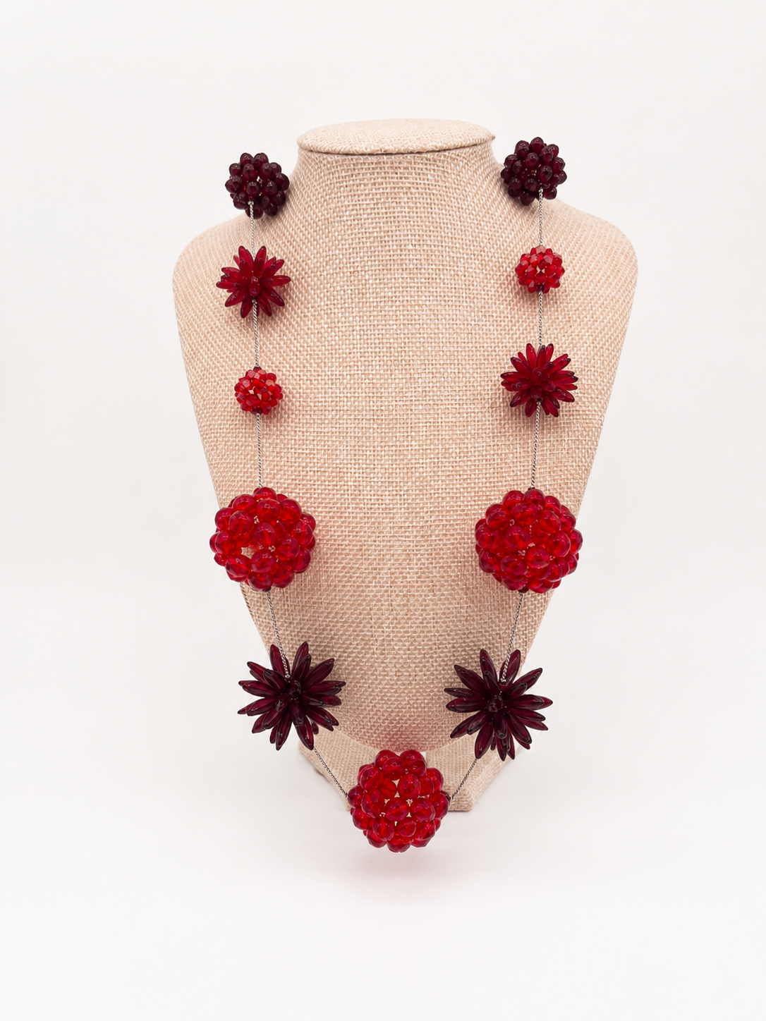 MULTI FLOWERS NECKLACE