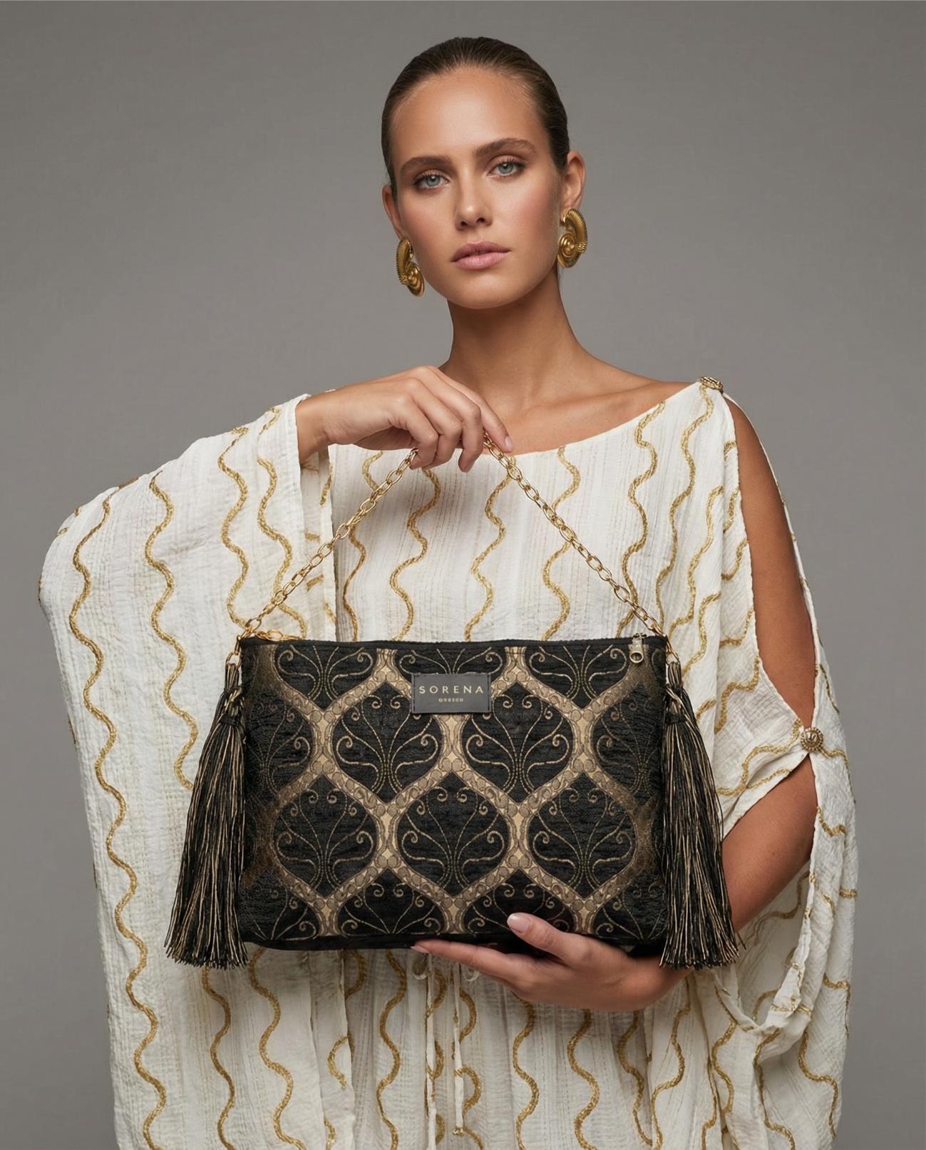 DALIDA TASSEL CLUTCH