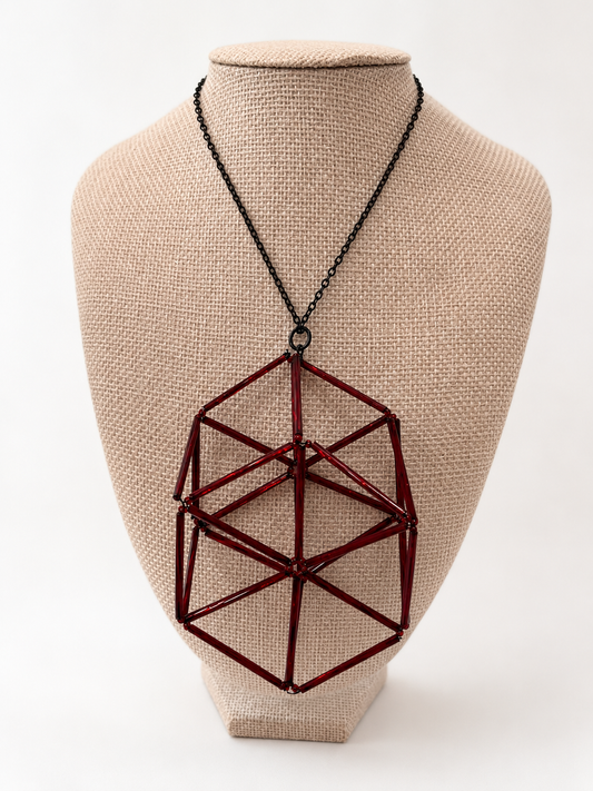 SEMA GEOMETRIC STATEMENT NECKLACE