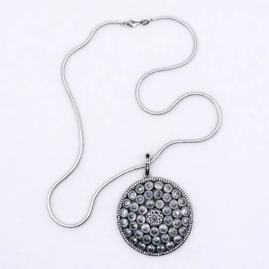 Celestial Halo Minimalist Necklace