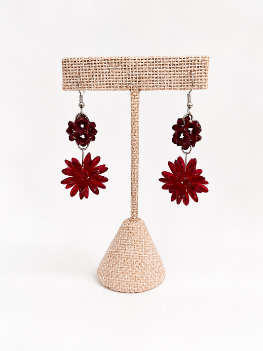 MULTI FLOWERS EARRINGS