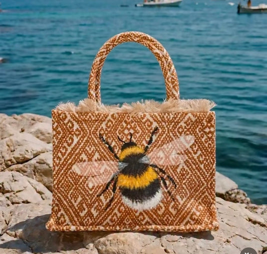 POP BAG BEE MEDIUM TOTE BAG