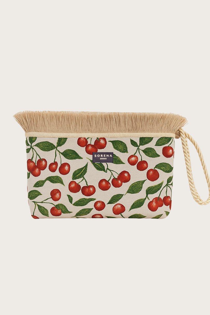 SAMIOPOULA CHERRY CLUTCH