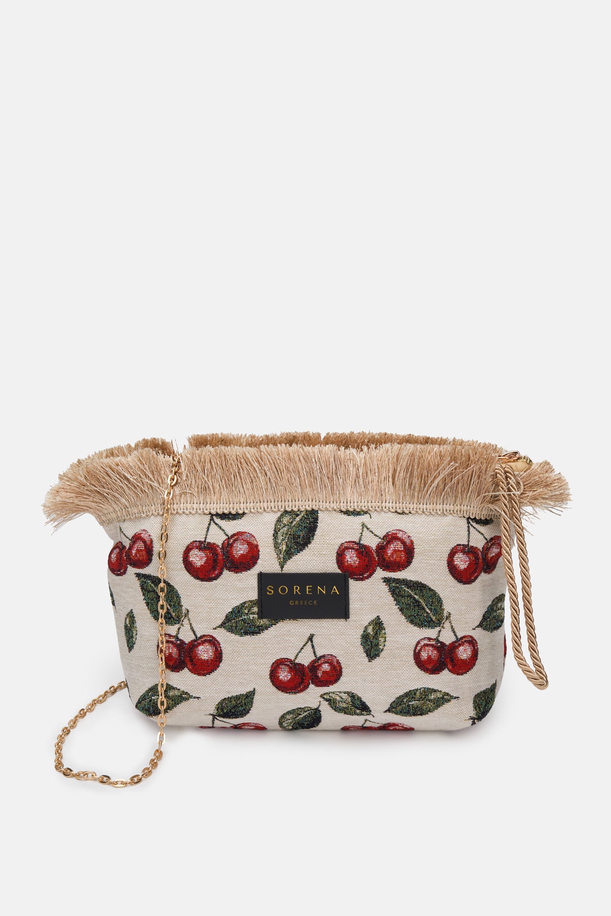 SAMIOPOULA CHERRY CLUTCH